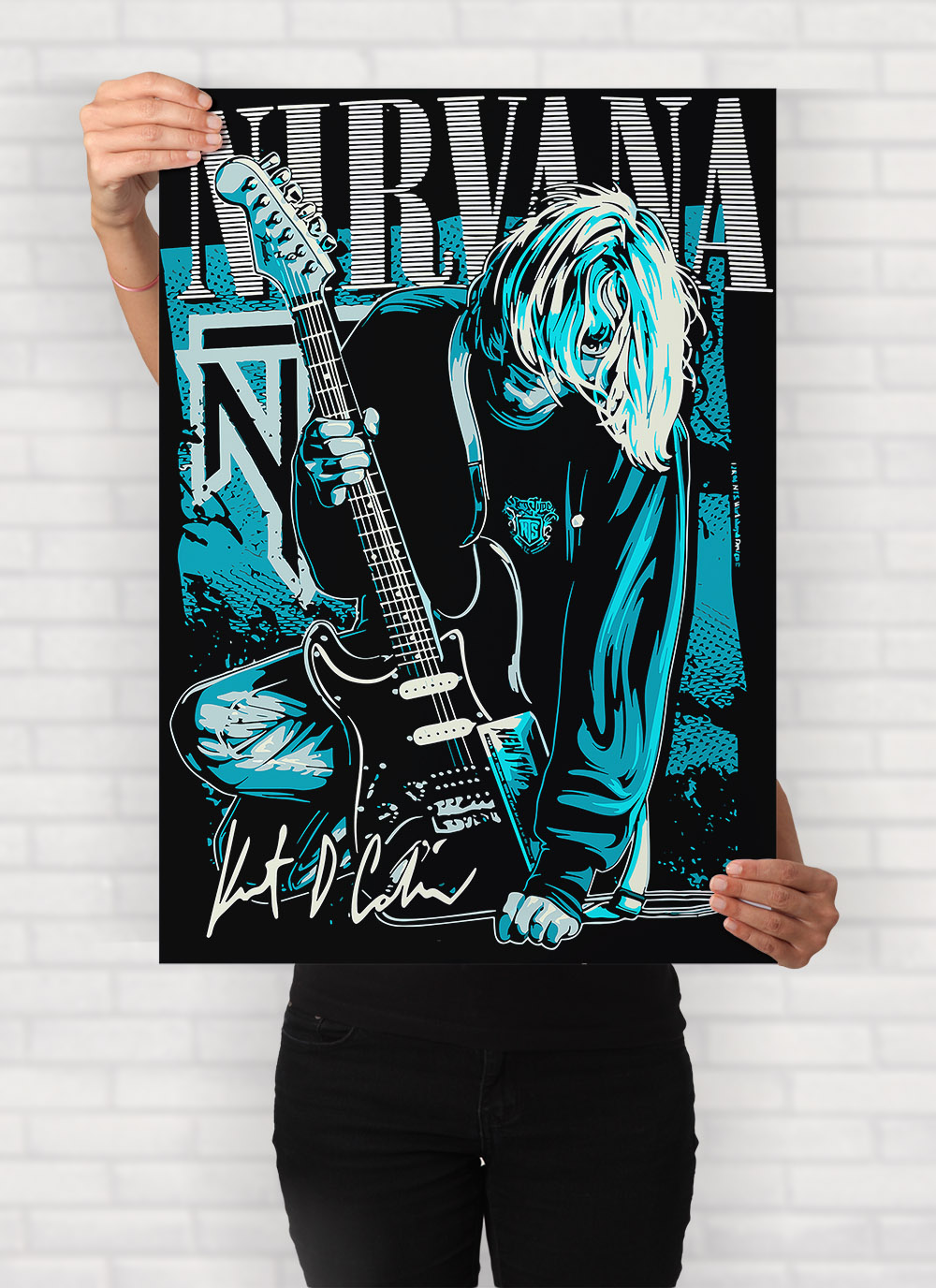 NIRVANA ポスター　フラッグ NIRVANA ポスター フラッグ 【公式通販】